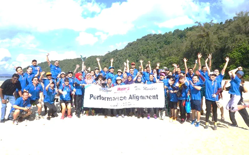 A QOM performance alignment programme group photo